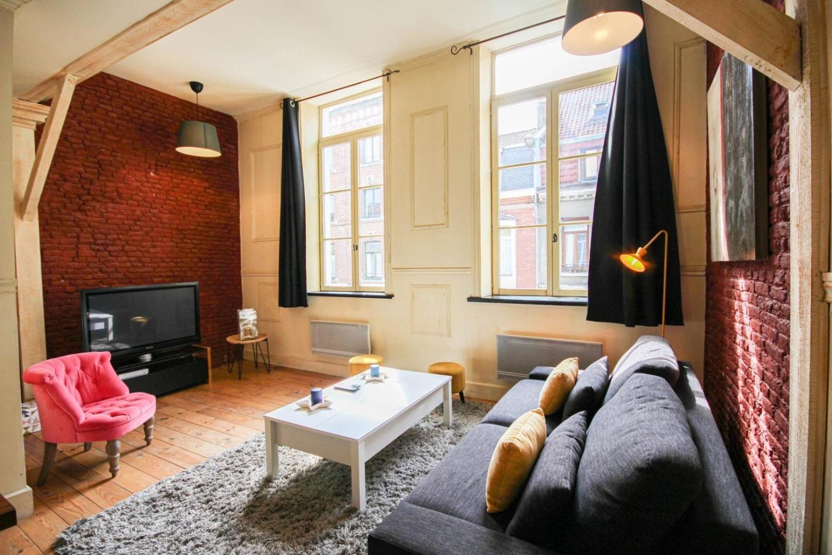 Old Lille Charming Duplex Apartment Экстерьер фото